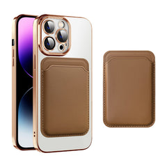 Transparent Magnetic Card Holder TPU Case for iPhone 11 Series Transparent Magnetic Card Holder TPU Case for iPhone 11 Series