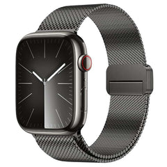Premium Magnetic Milanese Steel Band, Metal Wristband for Apple Watch