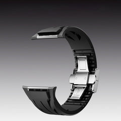 High-Performance Silicone Band with Stainless Steel Folding Clasp