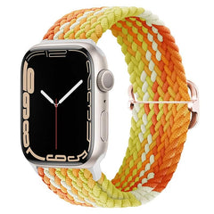 Nylon Metal Clasp Adjustable Woven Watch Band