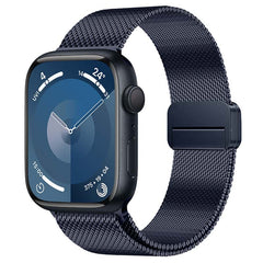 Premium Magnetic Milanese Steel Band, Metal Wristband for Apple Watch